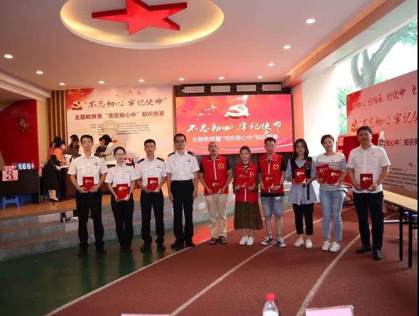 喜报｜罗湖桥社区党委开展“不忘初心 牢记使命”主题教育暨“党在我心中”知识竞赛，金凤凰党支部荣获三等
